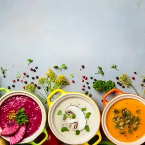 Base de soupe de légumes a congeler au Thermomix