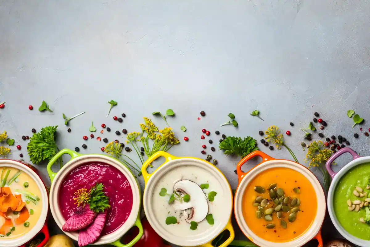 Base de soupe de légumes a congeler au Thermomix