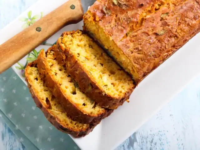 Cake sale aux légumes pour lunch box au Thermomix