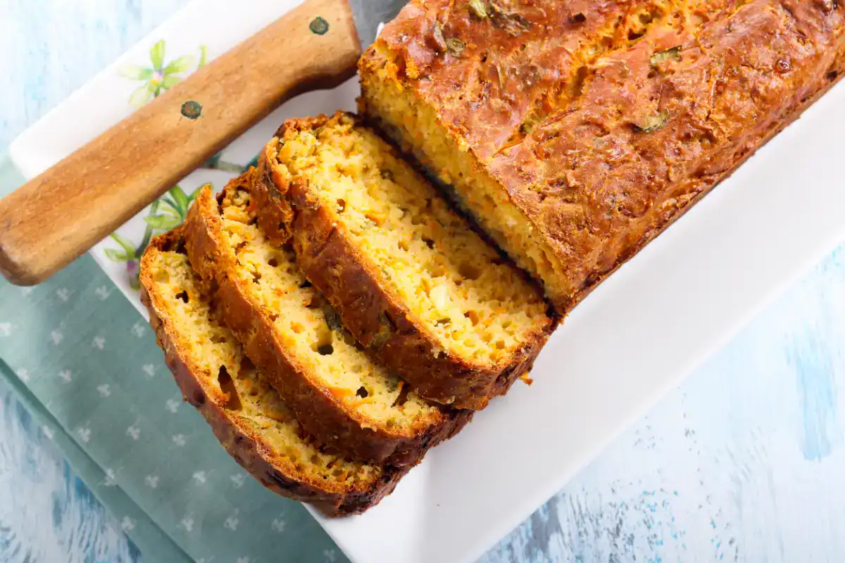 Cake sale aux légumes pour lunch box au Thermomix