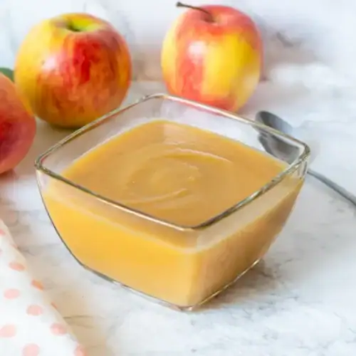 Compote de pommes en portions pour la semaine au Thermomix