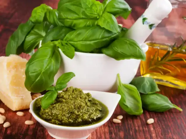 Pesto de basilic a congeler au Thermomix